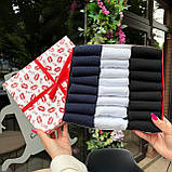 Бокс шкарпеток чоловічих коротких літніх бавовняних базових базових різнокольорових 41-45 24 пари в Br BAR, фото 3