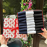 Бокс шкарпеток чоловічих коротких літніх бавовняних базових базових різнокольорових 41-45 24 пари в Br BAR, фото 5