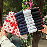 Бокс шкарпеток чоловічих коротких літніх бавовняних базових базових різнокольорових 41-45 24 пари в Br BAR, фото 7