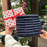 Комплект шкарпеток чоловічих коротких літніх базових практичних практичних однотонних синіх 41-45 24 шт у Br BAR, фото 6