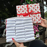 Набір шкарпеток чоловічих білих коротких літніх базових повсякденних повсякденних однотонних 41-45 24 шт на Br BAR, фото 2