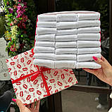 Набір шкарпеток чоловічих білих коротких літніх базових повсякденних повсякденних однотонних 41-45 24 шт на Br BAR, фото 6