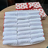 Набір шкарпеток чоловічих білих коротких літніх базових повсякденних повсякденних однотонних 41-45 24 шт на Br BAR, фото 8