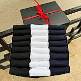 Бокс шкарпеток чоловічих різнокольорових коротких літніх міцних 41-45 24 пари в прикольній подарунковій Br BAR, фото 2