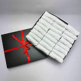 Бокс подарункових шкарпеток чоловічих сірих коротких на літо практичних однотонних 41-45 24 пари в Br BAR, фото 2