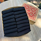 Повсякденний набір шкарпеток чоловічих чорних коротких на літо 41-45 16 пар на прикольний подарунок для Br BAR, фото 6