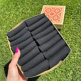 Повсякденний набір шкарпеток чоловічих чорних коротких на літо 41-45 16 пар на прикольний подарунок для Br BAR, фото 8