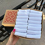 Найкращий набір шкарпеток чоловічих білих літніх базових базових укорочених якісних 41-45 16 пар у Br BAR, фото 9