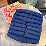 Прикольний бокс шкарпеток чоловічих синіх літніх укорочених повсякденних однотонних 41-45 16 пар на Br BAR, фото 6