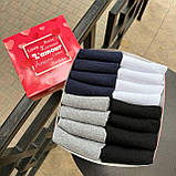 Подарунок набір шкарпеток чоловікові різнокольорових коротких на літо 41-45 16 пар у прикольній Br BAR, фото 8