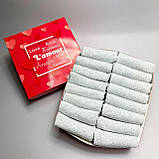 Літній набір шкарпеток чоловічих сірих коротких простих міцних однотонних 41-45 16 пар подарунок хлопцю на Br BAR, фото 5