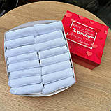 Базовий бокс шкарпеток чоловічих білих літніх коротких повсякденних повсякденних міцних 41-45 16 пар у Br BAR, фото 8