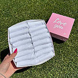 Подарунковий бокс шкарпеток чоловічих на літо білих укорочених бавовняних міцних 41-45 16 пар для чоловіків Br BAR, фото 8