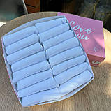 Подарунковий бокс шкарпеток чоловічих на літо білих укорочених бавовняних міцних 41-45 16 пар для чоловіків Br BAR, фото 7