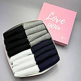 Набір шкарпеток хлопцю різнокольорових базових коротких на літо 41-45 16 шт на прикольний якісний подарунок Br BAR, фото 6