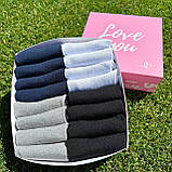 Набір шкарпеток хлопцю різнокольорових базових коротких на літо 41-45 16 шт на прикольний якісний подарунок Br BAR, фото 9