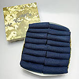 Чоловічі шкарпетки в подарунковій упаковці сині літні короткі практичні практичні повсякденні 41-45 16 шт Br BAR, фото 6