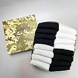 Якісний комплект шкарпеток чоловічих різнокольорових коротких літніх міцних простих 41-45 16 шт для хлопців Br BAR, фото 4