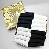 Якісний комплект шкарпеток чоловічих різнокольорових коротких літніх міцних простих 41-45 16 шт для хлопців Br BAR, фото 6