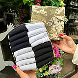 Якісний комплект шкарпеток чоловічих різнокольорових коротких літніх міцних простих 41-45 16 шт для хлопців Br BAR, фото 7