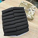 Практичний комплект шкарпеток чоловічих чорних укорочених трикотажних на літо 41-45 16 пар в подарунок для Br BAR, фото 8