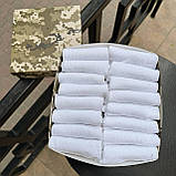 Повсякденний набір шкарпеток чоловічих на літо білих коротких хорошої якості 41-45 16 пар у подарунковій Br BAR, фото 6