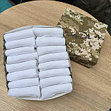 Повсякденний набір шкарпеток чоловічих на літо білих коротких хорошої якості 41-45 16 пар у подарунковій Br BAR, фото 8