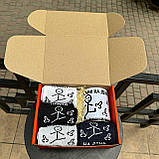 Чоловічий подарунковий бокс шкарпетки довгі весна-осінь 8 шт 40-45 і чашка з кераміки 330 мл принт Плани на день Br BAR, фото 6