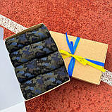 Подарунковий бокс шкарпеток чоловічих на 8 пар 40-45 р камуфляжні бавовняні високі повсякденні якісні Br BAR, фото 4