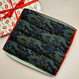 Подарунковий бокс чоловічих шкарпеток 40-45 на 12 пар високі бавовняні демісезонні з камуфляжним принтом Br BAR, фото 8