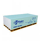 Гіпсокартон  вологостійкий RIGIPS 1,2*2,5 12,5мм Польща