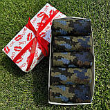 Класний бокс шкарпеток чоловічих 40-45 р на 5 пар довгі весна-осінь з камуфляжним принтом Br BAR, фото 8