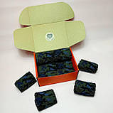 Подарунковий набір чоловічих шкарпеток 40-45 на 12 пар довгі бавовняні повсякденні з камуфляжним принтом Br BAR, фото 2