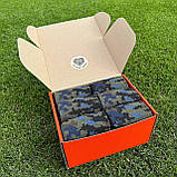 Подарунковий набір чоловічих шкарпеток 40-45 на 12 пар довгі бавовняні повсякденні з камуфляжним принтом Br BAR, фото 5