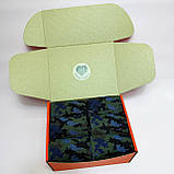 Подарунковий набір чоловічих шкарпеток 40-45 на 12 пар довгі бавовняні повсякденні з камуфляжним принтом Br BAR, фото 8