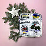 Новорічний подарунковий бокс шкарпетки з українською символікою 8 пар 36-41 Br BAR, фото 3