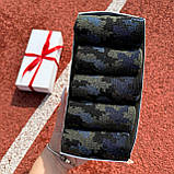 Крутий бокс шкарпеток чоловічих 40-45 р на 5 пар демісезонні високі з камуфляжним принтом стильні трикотажні Br BAR, фото 9