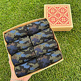 Прикольний набір шкарпеток чоловічих на 8 пар 40-45 р камуфляжні трикотажні, практивні і зручні, повсякденні Br BAR, фото 5