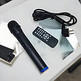 Автономна акустична система з мікрофоном WilliCo ZS з диско-шаром 300 W (USB/FM/Bluetooth), фото 3