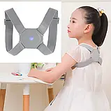 Електронний коректор постави з вібрацією Smart Sensor Corrector, фото 6