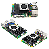 Радіатор з вентилятором для Raspberry Pi 5 (чорний), фото 6