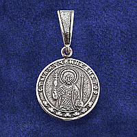 Віктор святий мученик, срібний медальйон 3.6 г