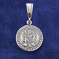 Георгій Переможець святий великомученик, срібний медальйон 3.6 г