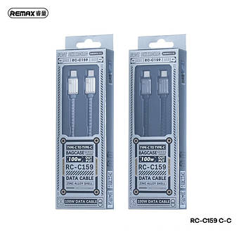 Кабель Remax RC-C159 Type-C-Type-C 100W