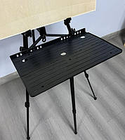 Мольберт для дітей та дорослих з великою полицею для фарб, пензлів. Розкладний, якісний!