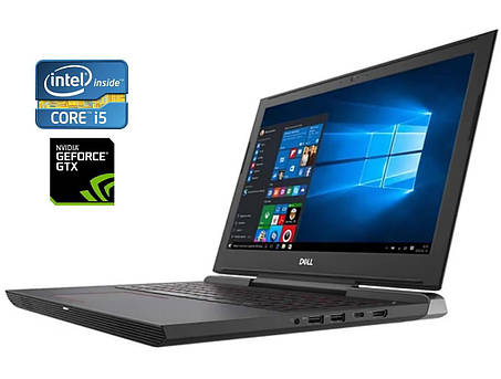 Ігровий ноутбук Б-клас Dell Inspiron G5 5587/ 15.6" 1920x1080/ i5-8300H/ 16GB RAM/ 128GB SSD+1000GB HDD/ GTX 1060 6GB, фото 1