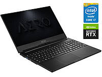 Ігровий ноутбук Б-клас Gigabyte Aero 15 Classic WA/ 15.6" 1920x1080/ i7-9750H/ 16GB RAM/ 512GB SSD/ RTX 2060 6GB