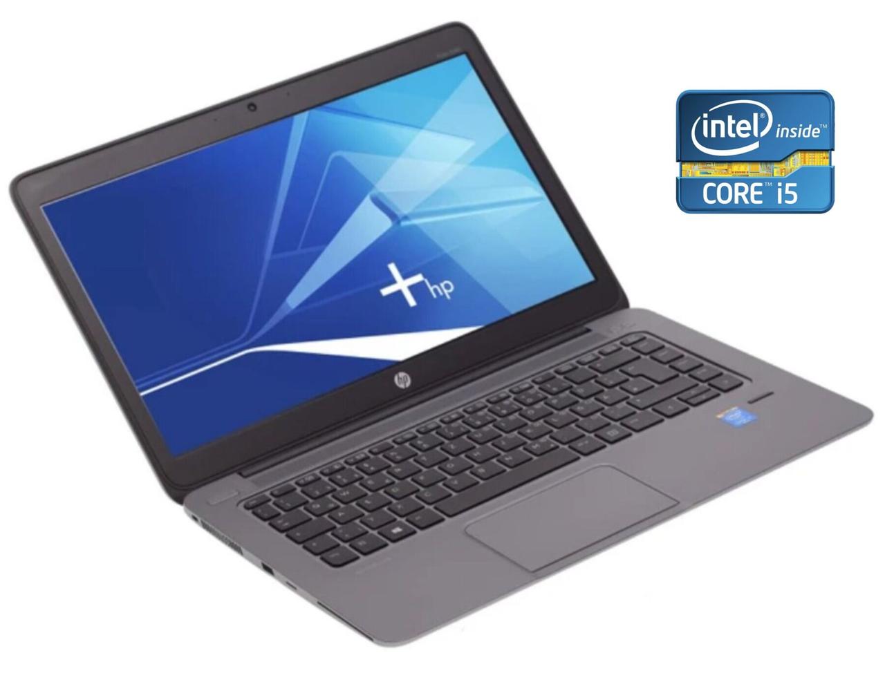 Ультрабук Б-клас HP EliteBook Folio 1040 G2/ 14" (1600x900)/ Core i5- 5300U/ 8 GB RAM/ 256 GB SSD/ HD 5500