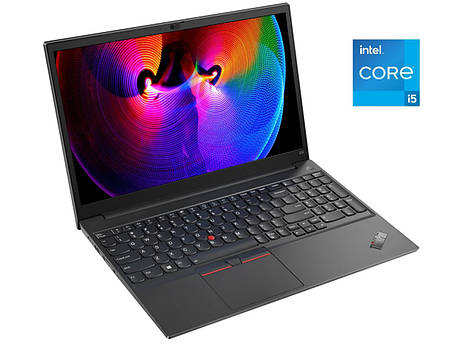 Ультрабук Б-клас Lenovo ThinkPad E15 Gen 2/ 15.6" (1920x1080)/ Core i5-1135G7/ 8 GB RAM/ 256 GB SSD/ Iris Xe, фото 1