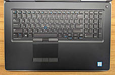 Б/в Ноутбук Dell Precision 7720 17.3" 1920x1080| Core i7-6820HQ| 32 GB RAM| 512 GB SSD| Quadro P3000 6GB, фото 3